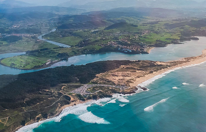 Parque Natural de las Dunas de Liencres en Cantabria