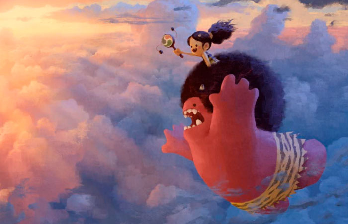 Oni: La leyenda del dios del trueno se estrena en octubre Oni: La leyenda del dios del trueno serie animada