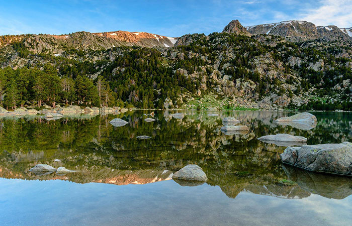 Lagos de Malniu en la Cerdaña, Girona