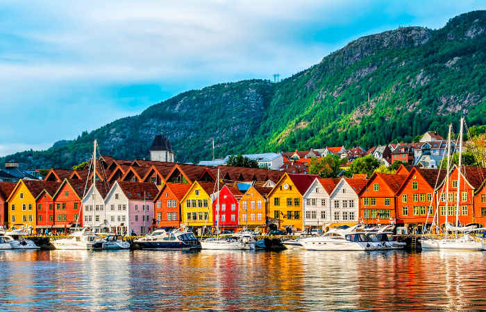 Bergen, Noruega Bergen: ciudades de Europa para viajar en invierno