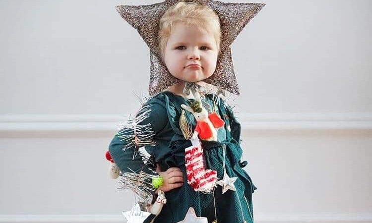 Cómo hacer un disfraz casero de árbol de Navidad Disfraz fácil de árbol de Navidad