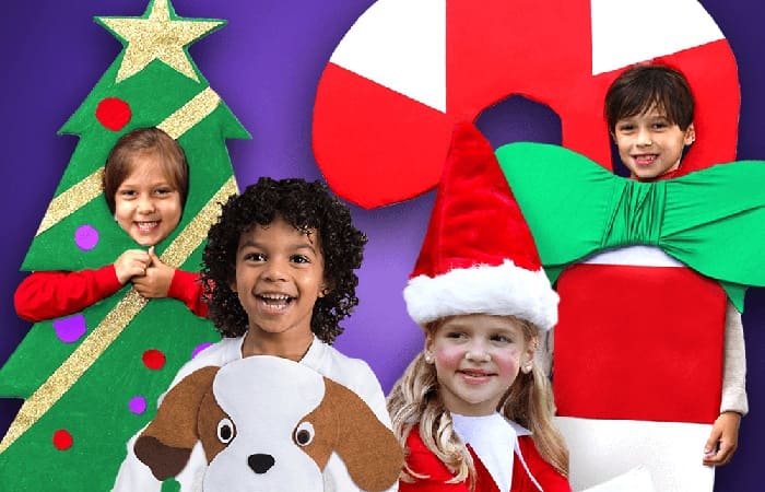 Disfraz de bastón de caramelo Golosinas de Navidad