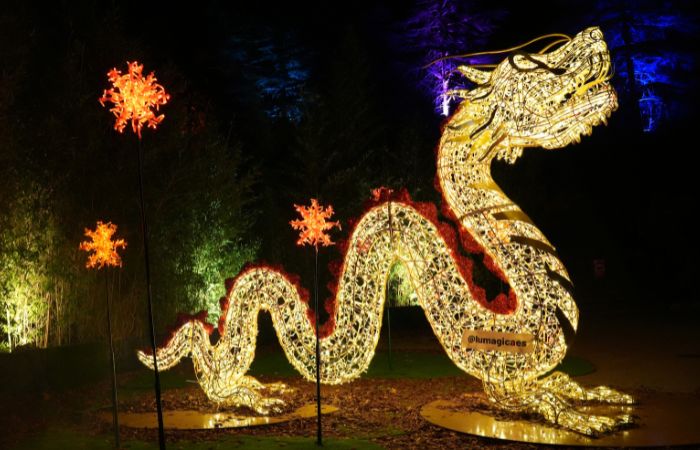 Lumagica, un parque de luces en Barcelona