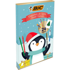 Calendario de adviento Bic lapices y colores