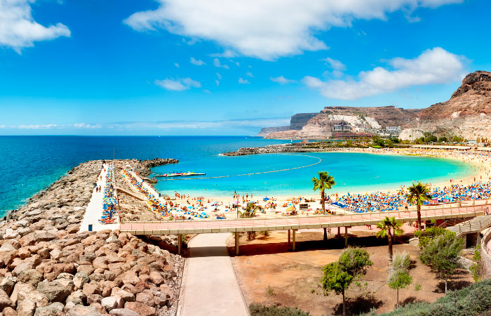 Gran Canaria, Islas Canarias, España Gran Canaria: mejores ciudades de Europa para visitar en invierno
