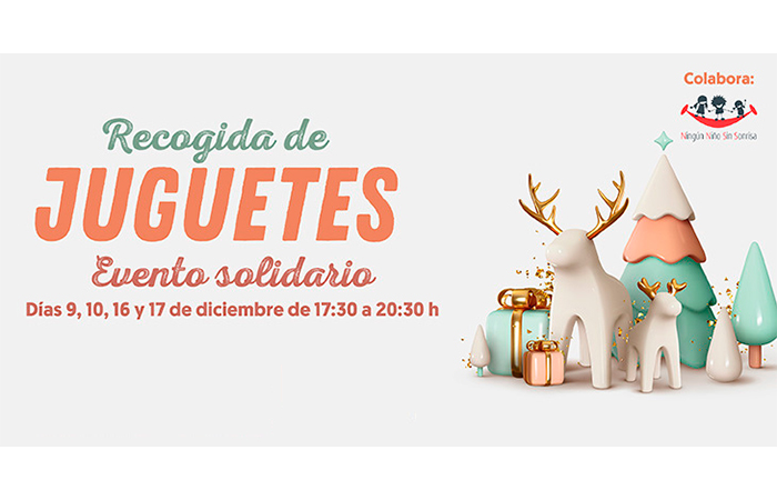 Evento solidario Heron City y Heron Diversia Recogida de juguetes en Heron Diversia y Heron City