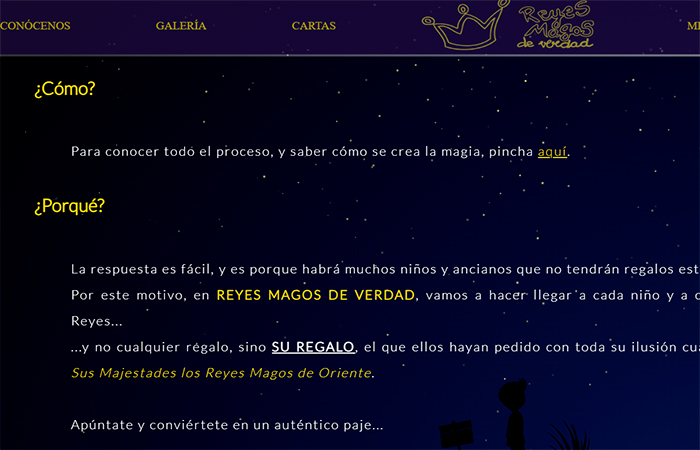 web de reyes magos de verdad Reyes magos de verdad