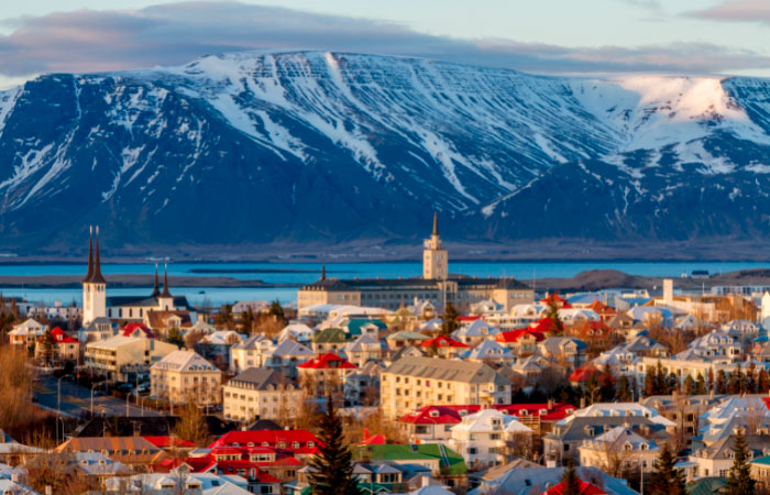 Reykjavik, Islandia Reykjavik ciudades de Europa para visitar en invierno