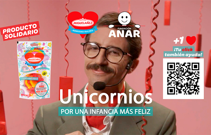 producto solidario sonrisas dulces de migueláñez Sonrisas dulces campaña de Miguelañez y Asociación Sonrisas sin Cáncer