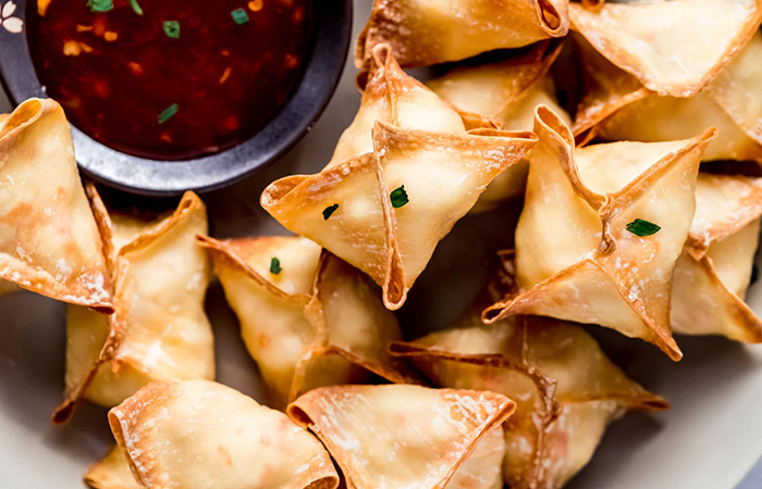 receta de wonton en freidora de aire wonton en freidora de aire