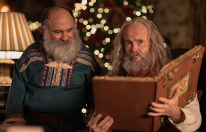 Fotograma de La navidad en sus manos, con Santiago Segura La navidad en sus manos estreno