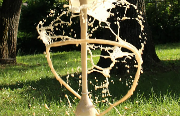 experimento con Mentos explosión de mentos