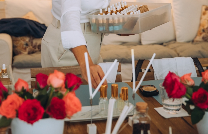 Elaboración de perfumes