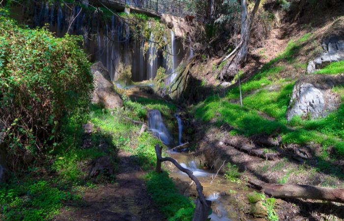 Lanjarón, manantial Lanjarón, Granada, uno de los pueblos más bonitos de España en primavera