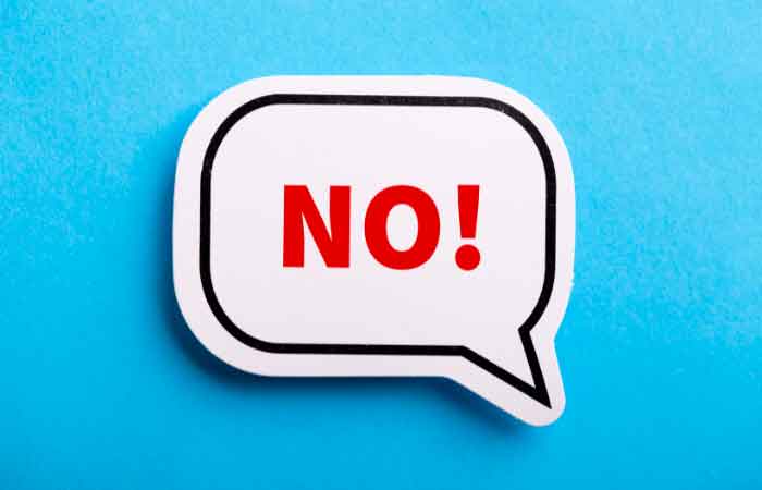 aprender a decir no, uno de los trucos vitales Trucos vitales: saber decir 'no'
