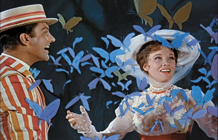 Fotograma película Mary Poppins películas basadas en libros: Mary Poppins
