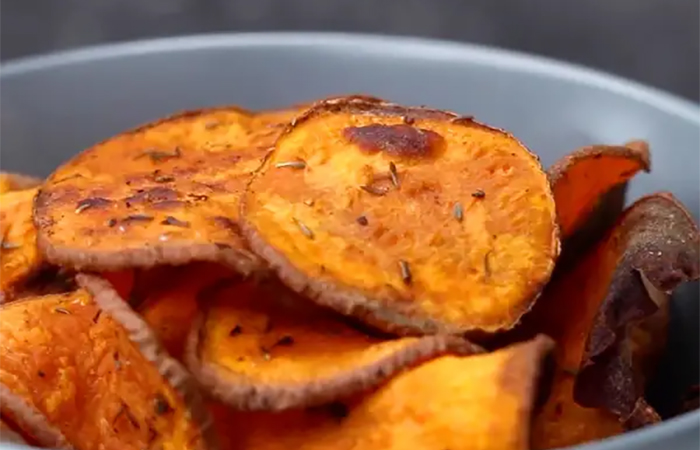 receta de chips de batata chips de batata saludables
