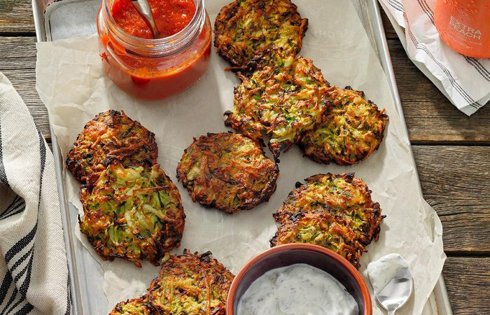 Receta de minihamburguesas de calabacín minihamburguesas de calabacín