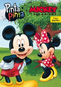 Mickey y sus amigos. Pinta Pinta. Campaña solidaria Libros Disney