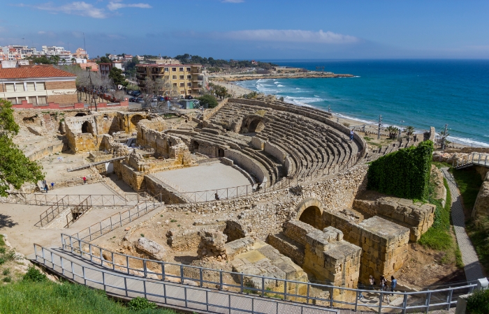 Restos del anfiteatro romano de Tarragona Tarragona