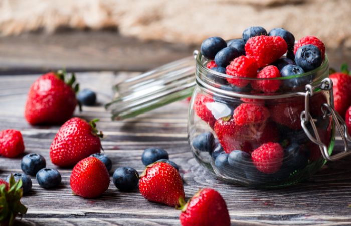 Frutos rojos para el buen estado de los ojos Frutas y frutos rojos, fuente de vitamina C