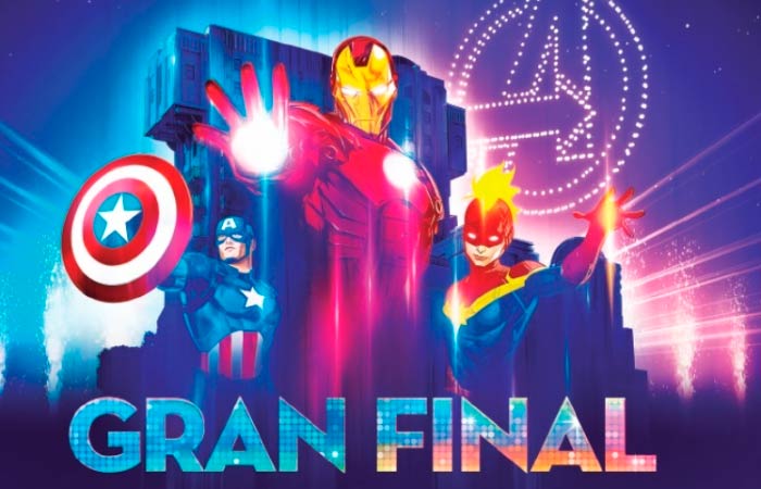 Por el 30° aniversario, llegan los drones de los Avengers a Disneyland Paris Viajar a Disneyland Paris gran final