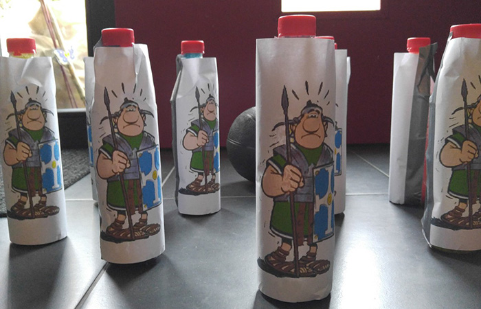 Juego de bolos con soldados romanos Bolos romanos