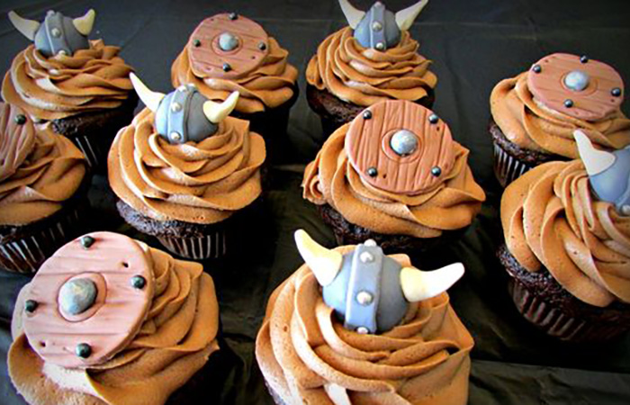 cupcakes tematizados de Astérix y Obélix cupcakes Astérix y Obélix