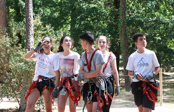 campamentos de idioma con actividades deportivas Deporte y naturaleza en los campamentos de Francia y Suiza