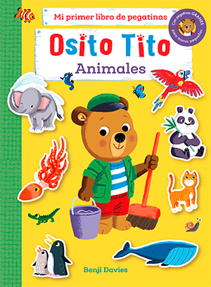 Cuadernillos de vacaciones de Planeta: Osito Tito pegatinas de animales