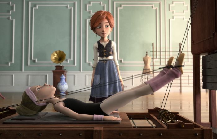 Fotograma de la película de animación Ballerina películas de niños con talento: Ballerina