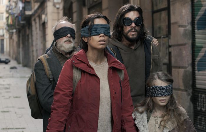 Fotograma película Bird Box Barcelona estreno de Netflix: Bird Box Barcelona