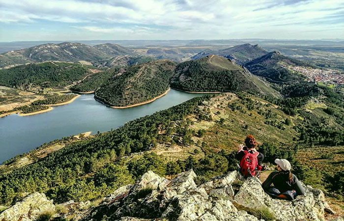 Embalse de Cancho del Fresno en Cañamero, Cáceres
