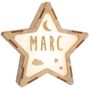 Lámparas nocturnas para niños: con forma de estrella personalizable