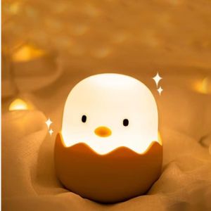 Lámparas nocturnas para niños: Luz quitamiedo de pollito