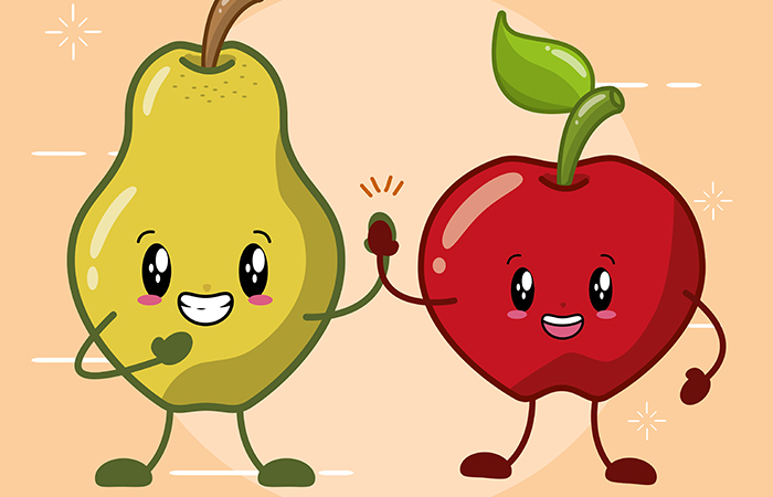 chistes de futas y verduras que son la pera chistes con peras