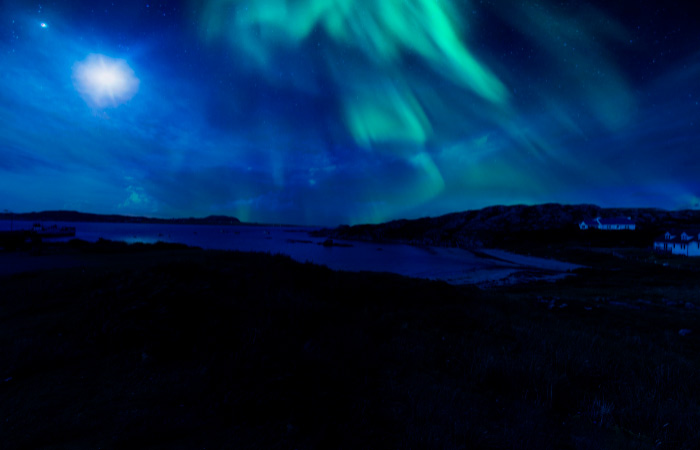 Las zonas del norte de Escocia también gozan de cielos danzantes Escocia luces del norte