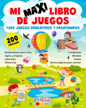 libros para jugar: mi maxilibro de juegos