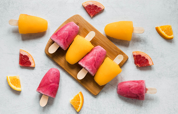 Cómo hacer polos caseros actividades refrescantes de interior en forma de paletas