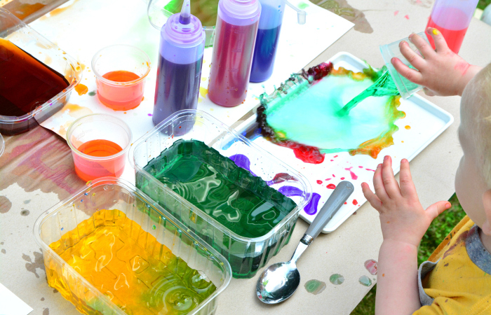 cómo pintar con agua pintar con agua