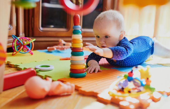 El desarrollo sensorial es vital en la vida del bebé juegos para fomentar el desarrollo bebe