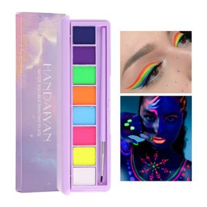 pintacaras fluorescentes
