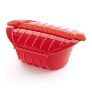 utensilios para cocinar en el microondas: estuche hondo para cocción al vapor