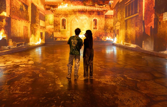 Los últimos días de Pompeya. La exposición inmersiva