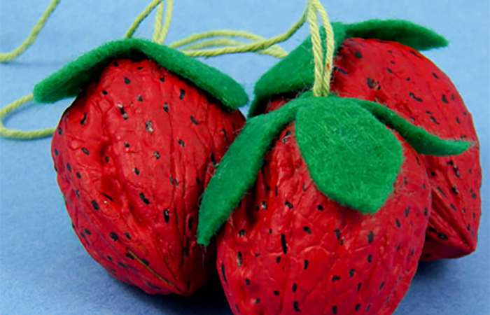como hacer fresas con nueces fresas con nueces