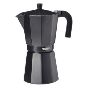 cafetera italiana negra 