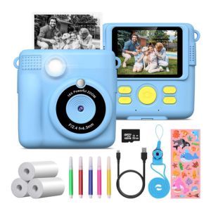 máquina de fotos instantánea para niños