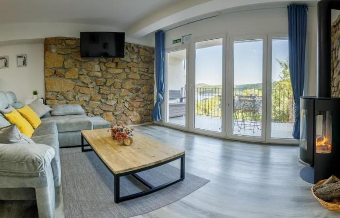 La casa ofrece unas vistas inmejorables casa rural cerca de Madrid: La Goleta