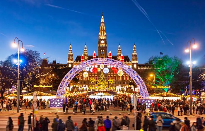 Si te encantan las luces de Navidad, Viena es tu lugar Viena, Austria, en fiestas