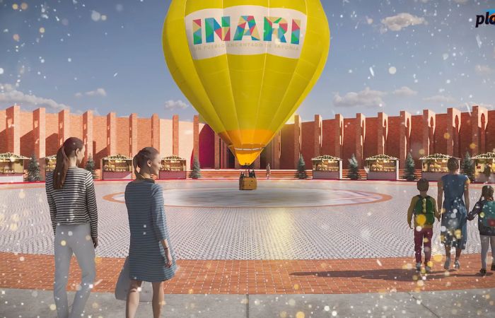 Inari, el parque temático de la Navidad en Sevilla
